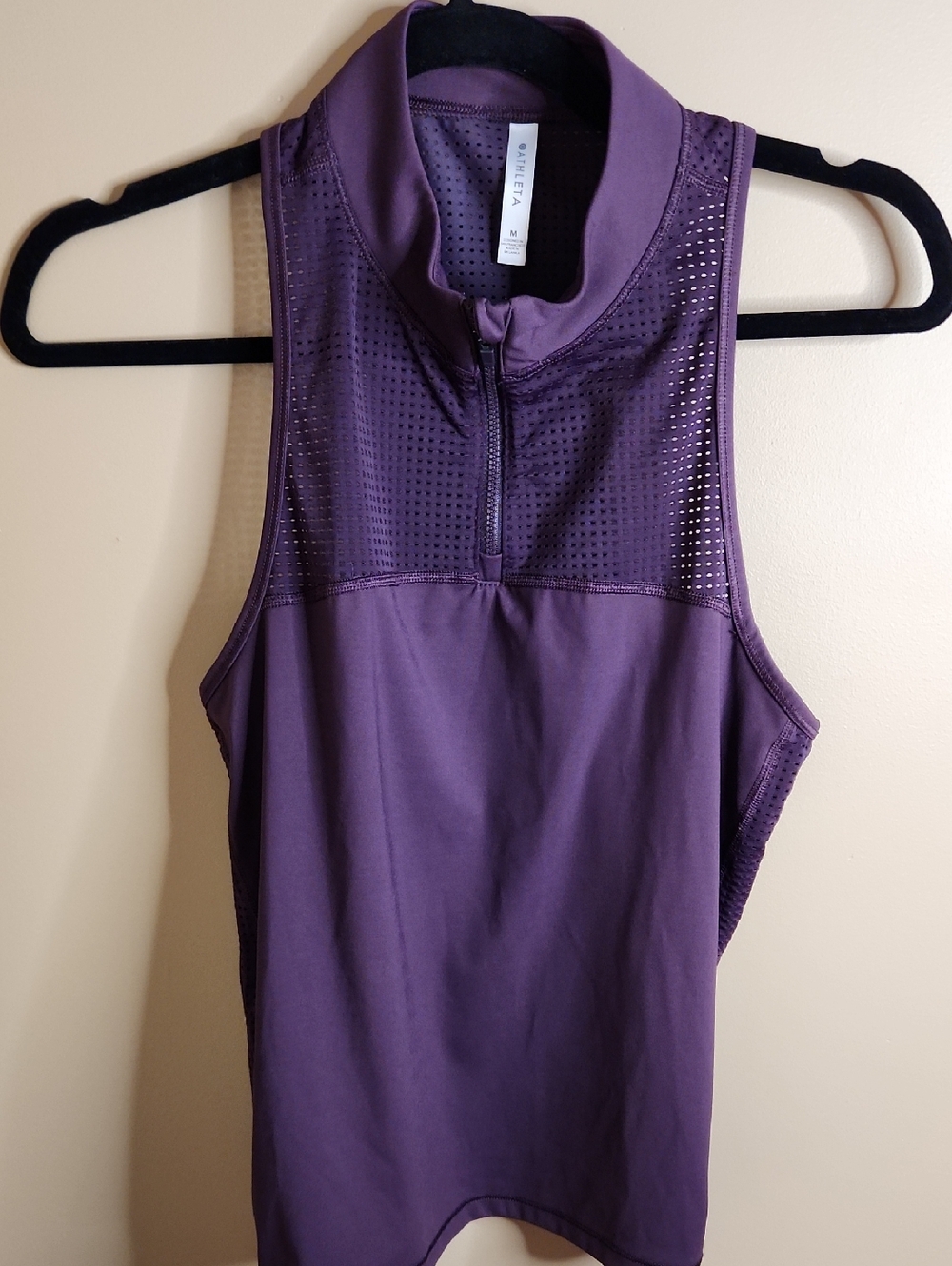 Athleta HIIT It Tank Top In Agate Purple. Size M. #556377